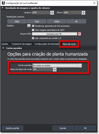 Configurar planta humanizada